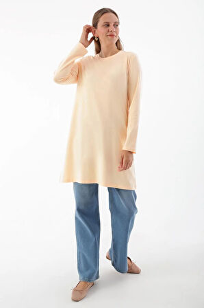 Ten-Basic Pamuklu Süprem Sweat Tunik