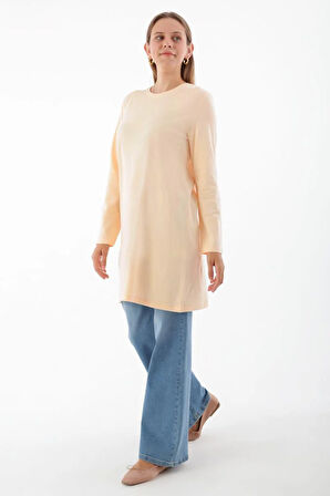 Ten-Basic Pamuklu Süprem Sweat Tunik