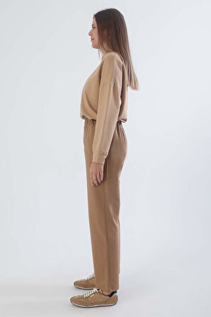 Vizon-Büyük Beden Lastikli Eşofman Altı