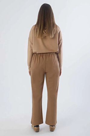 Vizon-Büyük Beden Lastikli Eşofman Altı