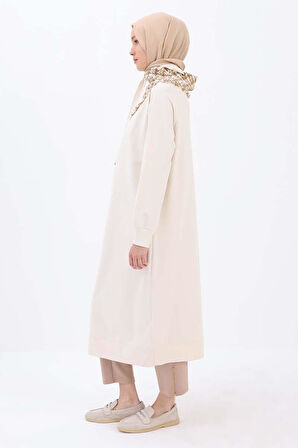 Taş-Tüvit Garnili Sweat Tunik