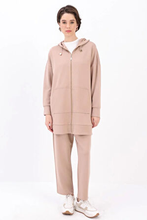 Vizon-Kanguru Cepli Eşofman Takımı