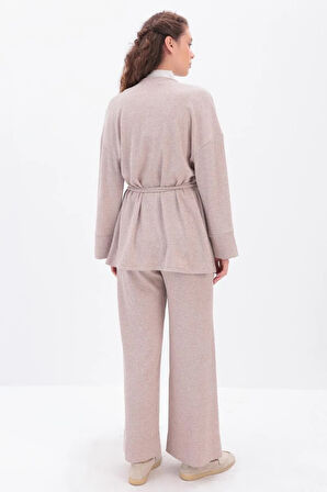 Vizon-Krovaze Pantalonlu Takım