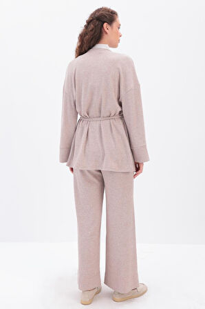 Vizon-Krovaze Pantalonlu Takım