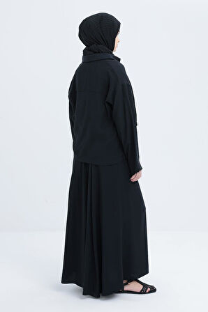 Allday V Yakalı Modal Etekli Takım S32037A0