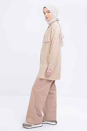 Allday Önü Rüzgarlıklı Gömlek S51322A0