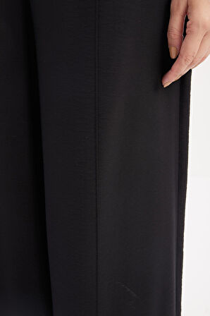 Allday Kadın Beli Lastikli Geniş Paça Pantolon S77129A0