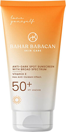 Bahar Babacan Evit+Baobab Yağ Leke Karşıtı Güneş Cilt Kremi Spf50+ 50Ml