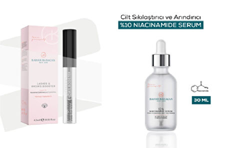Bahar Babacan Argan Yağ Besleyici Kaş&Kirpik Serumu 5Ml+Arındırıcı Niacinamide Serum 30Ml HEDİYE