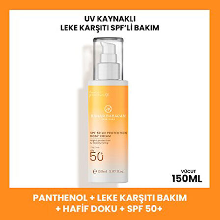 Bahar Babacan Leke Karşıtı 50SPF+ Vücut Güneş Kremi 150Ml