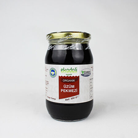 ORGANİK ÜZÜM PEKMEZİ 450 GR