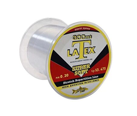 LATEX 300mt. MONOFİLAMENT MİSİNA  - 0.26MM