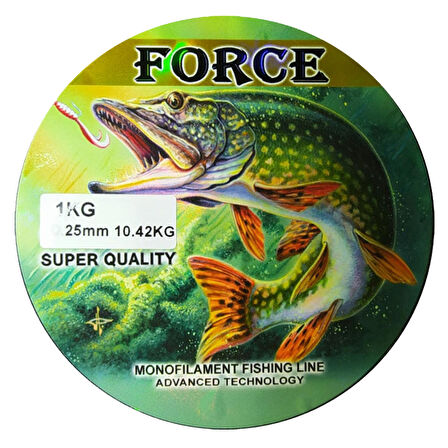 Effe Force 12000m 0.25mm Bobin Misina Çekeri 10.42kg Beyaz