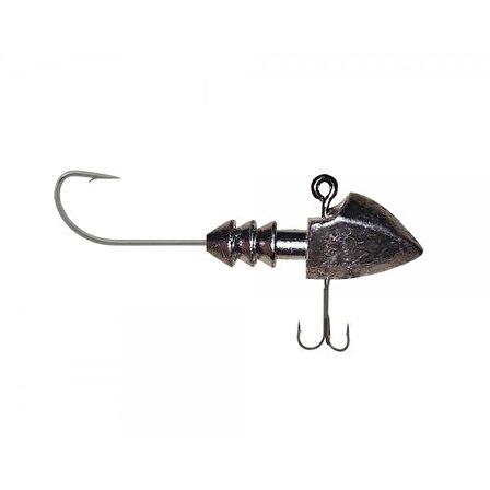 HG95 Zoka 3lü Kancalı Jig Head 5li