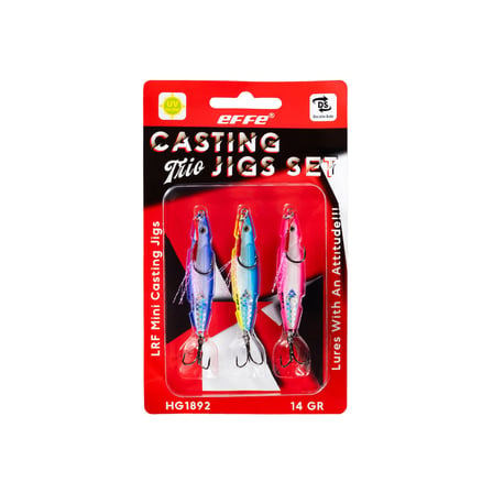 Effe HG1892 Lrf Mini Casting Trio Jigs Seti - 14 GR