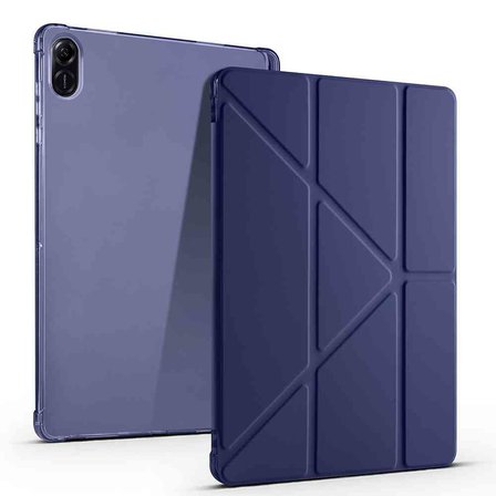 Fuchsia Honor Pad X8B - 11 inç ile Uyumlu Uyku Modlu Standlı Kalemlikli Trifolding Tablet Kılıfı