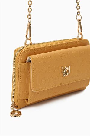 Levidor Hardal Monogram Baskılı Çok İşlevli Fermualrı Cüzdan