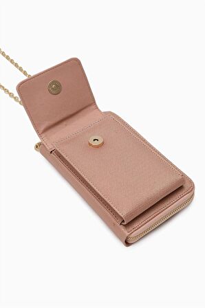 Levidor Pudra Çok İşlevli Telefon Bölmeli Cüzdan