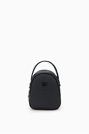 Levidor Lacivert Mini Bucket Çanta