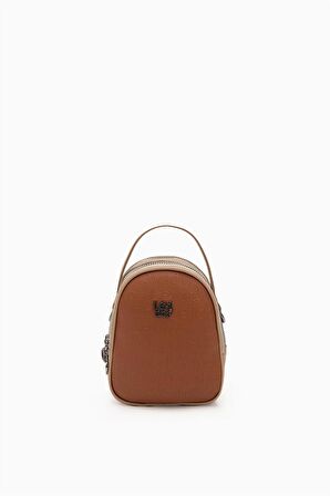Levidor Toprak Mini Bucket Çanta
