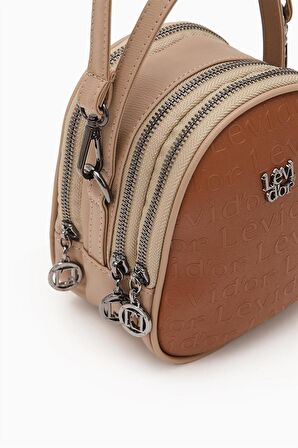 Levidor Toprak Mini Bucket Çanta