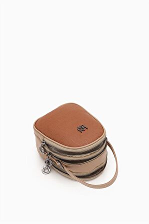 Levidor Toprak Mini Bucket Çanta