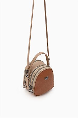 Levidor Toprak Mini Bucket Çanta