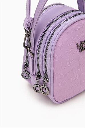 Levidor Lila Mini Bucket Çanta