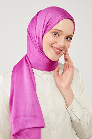 Levidor Fuşya Cristal Yoryo Şal