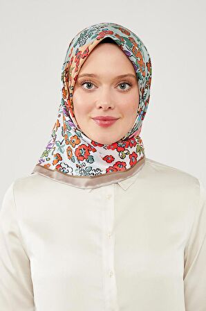 Levidor Lila Mine Çiçeği Trennd Twill Eşarp