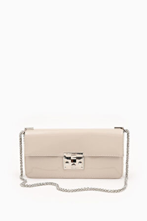 Vizon Rugan Dikdörgen Zincirli Omuz Çantası -930154