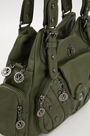 Yeşil Kemer Askılı Omuz Çantası