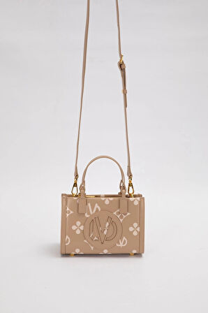 Vizon Mini Boy Baskılı El Çantası