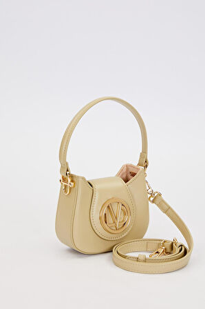 Logolu, Mini Boy, Zincir Detaylı, Uzun Askılı, Kadın Şık El Çantası 930346 Yeşil