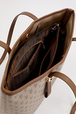 Camel Gold Akseusar Detaylı Omuz Çantası