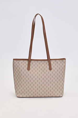 Camel Gold Akseusar Detaylı Omuz Çantası