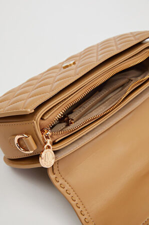 Haki Toka Detay Omuz Çantası