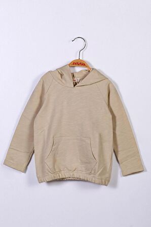 Unisex Çocuk Kapüşonlu Sweatshirt (12ay-6yaş)