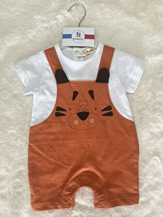 Salopet Görünümlü Tulum