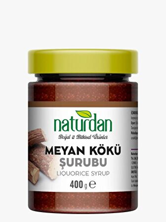 Naturdan Meyan Kökü Şurubu 400 gr