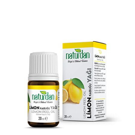 Naturdan Limon Kabuğu Yağı 20 ml