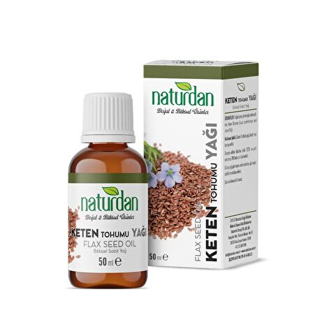 Naturdan Keten Tohumu Yağı 50 ml