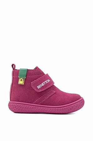 BENETTON BN-30490B PEMBE UNISEX ÇOCUK CIRTLI BOT