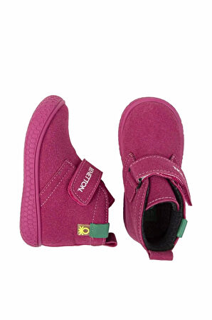 BENETTON BN-30490B PEMBE UNISEX ÇOCUK CIRTLI BOT