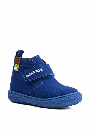 BENETTON BN-30490B MAVİ UNISEX ÇOCUK CIRTLI BOT