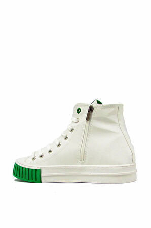 BENETTON BN-30551 BEYAZ ERKEK BAĞLI FERMUARLI BOT