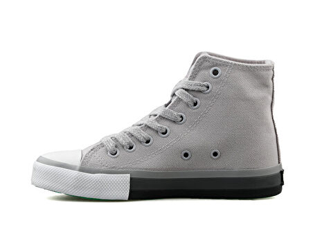 Benetton Bn30189 Gri Siyah Kadın Günlük Ayakkabı BN30189-GRI-SIYAH Gri