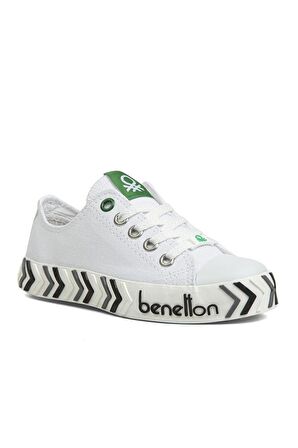 BN-30624 Beyaz-Siyah Unisex Sneakers