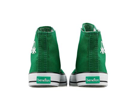 Benetton  Kadın Günlük Ayakkabı BN30628-YESIL Yeşil