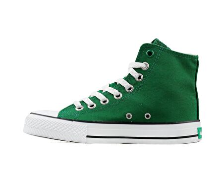 Benetton  Kadın Günlük Ayakkabı BN30628-YESIL Yeşil